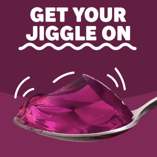 Jell-O Black Cherry Gelatin Dessert Mix Perspective: top