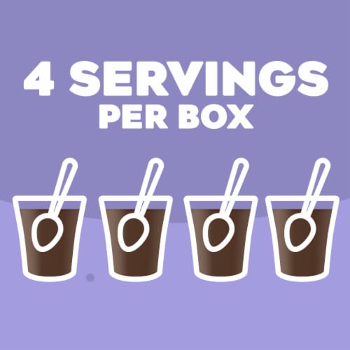Jell-O Chocolate Instant Pudding & Pie Filling Mix Perspective: top