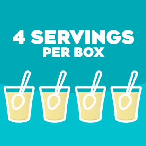 Jell-O French Vanilla Instant Pudding & Pie Filling Mix Perspective: top