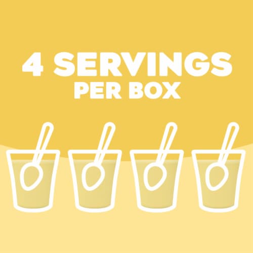 Jell-O Banana Cream Instant Pudding & Pie Filling Mix Perspective: top