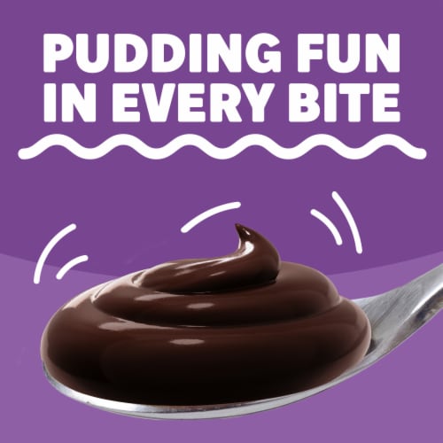 Jell-O Chocolate Fudge Instant Pudding & Pie Filling Mix Perspective: top