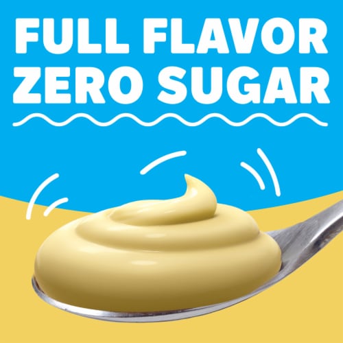 Jell-O Zero Sugar Banana Cream Instant Pudding & Pie Filling Perspective: top