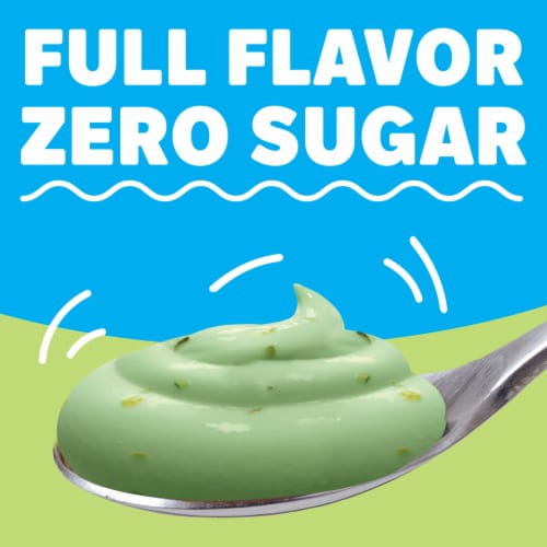 Jell-O Zero Sugar Pistachio Flavor Instant Pudding & Pie Filling Perspective: top