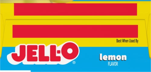 Jell-O Sugar Free & Fat Free Lemon Instant Pudding & Pie Filling Mix Perspective: top