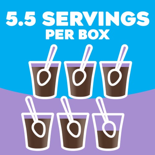 Jell-O Cook & Serve Zero Sugar Chocolate Flavor Cook & Serve Pudding & Pie Filling Perspective: top