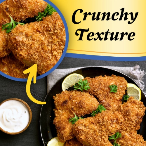 Oven Fry Extra Crispy Seasoned Coating Mix for Chicken Perspective: top