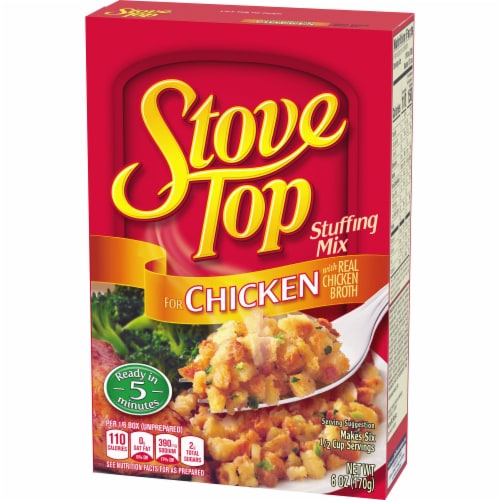 Stove Top Stuffing Mix for Chicken Dressing Perspective: top