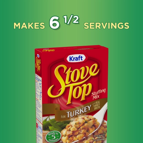 Stove Top Stuffing Mix for Turkey Dressing Perspective: top