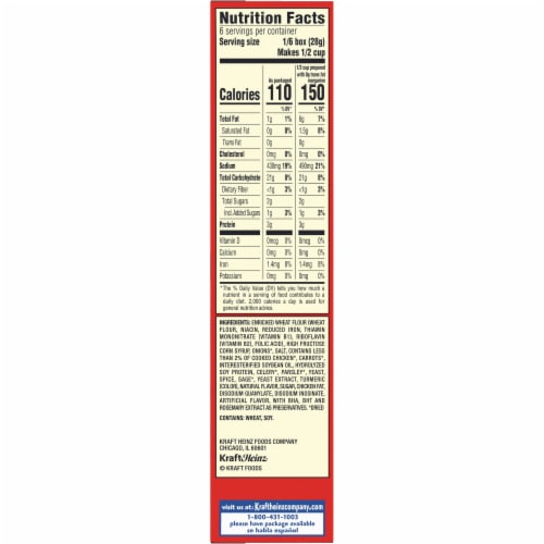 Stove Top Traditional Sage Stuffing Mix Dressing Perspective: top