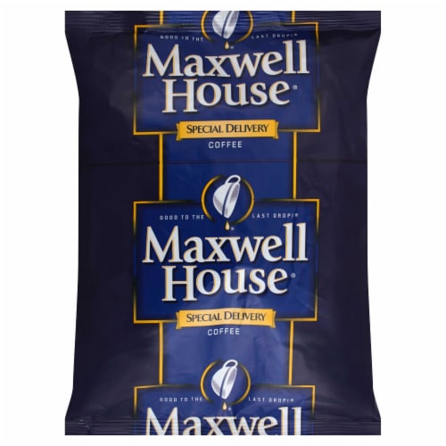Maxwell House Special Delivery Ground Coffee, 1.4 Ounce Filter Pack -- 112 packs per case Perspective: top