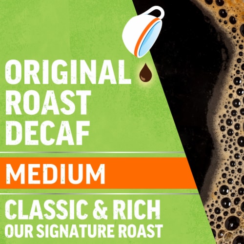 Maxwell House The Original Roast Decaffeinated Instant Coffee Perspective: top