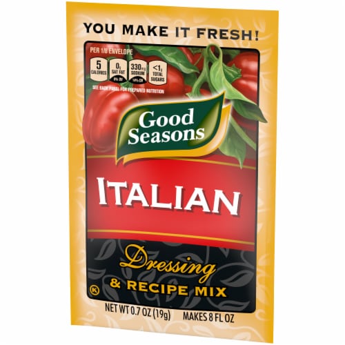 Good Seasons Italian Salad Dressing & Recipe Mix Packet Perspective: top