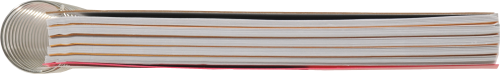 Five Star® College-Ruled 5-Subject Notebook Perspective: top