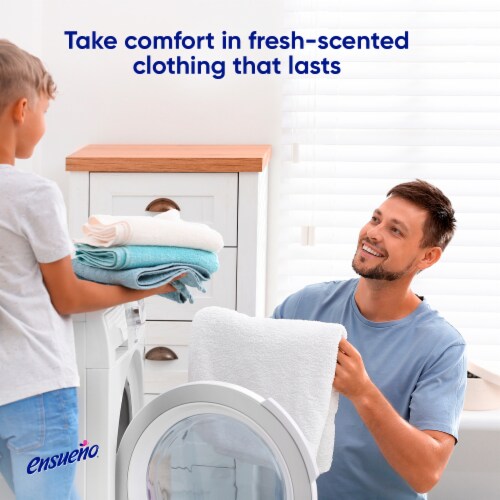 Ensueño Fabric Softener Dryer Sheets, Scent Booster - Spring Fresh Scent Perspective: top