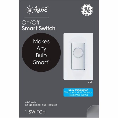 Cync by GE 93120080 On/Off 3 wire Switch Perspective: top
