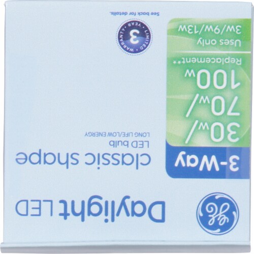 GE Daylight Classic Shape LED Light Bulb Perspective: top