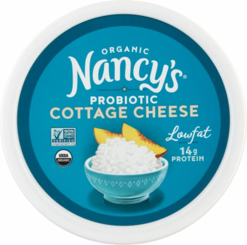 Nancy's® Organic Probiotic Cottage Cheese Perspective: top