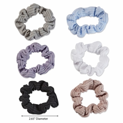 Scunci® Mini Waffle Scrunchies Perspective: top