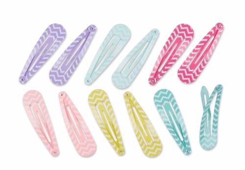 Scunci® Girl Snap Clips Perspective: top