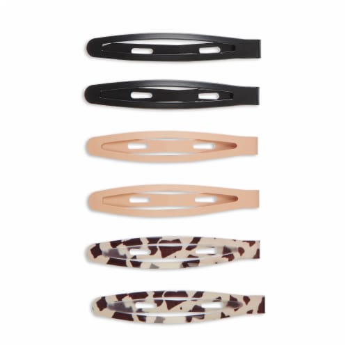 Scunci® Trend Essentials  All Day Hold Snap Clips - Assorted Perspective: top