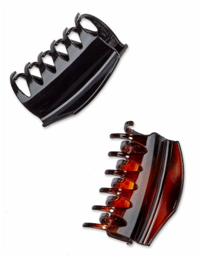 Scunci® No-Slip Grip® All Day Hold Hidden Hinge Hair Clips Perspective: top