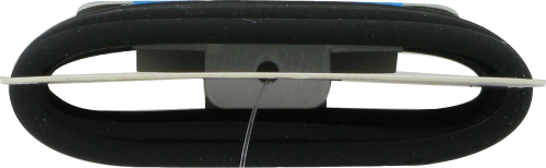 Scunci No-Slip Grip The Evolution Hair Ties - Black Perspective: top