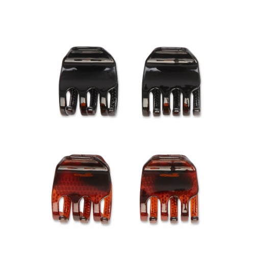 Scunci® No-Slip Grip® Chunky Jaw Clips Perspective: top