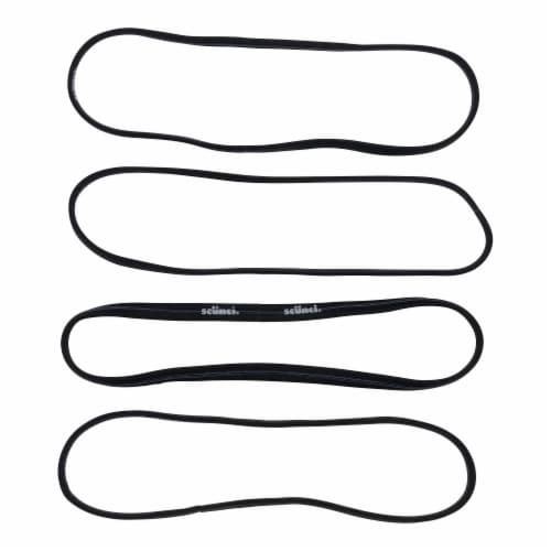 Scunci® No-Slip Grip® Headwraps - Black Perspective: top