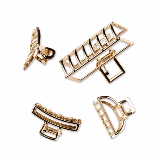 Scunci® Metal Claw Clips Perspective: top