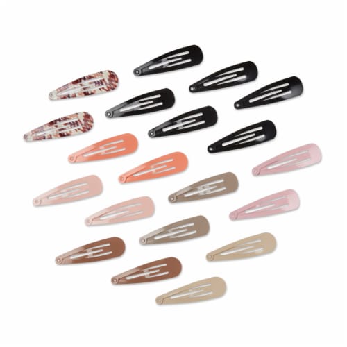 Scunci Snap Hair Clips Perspective: top