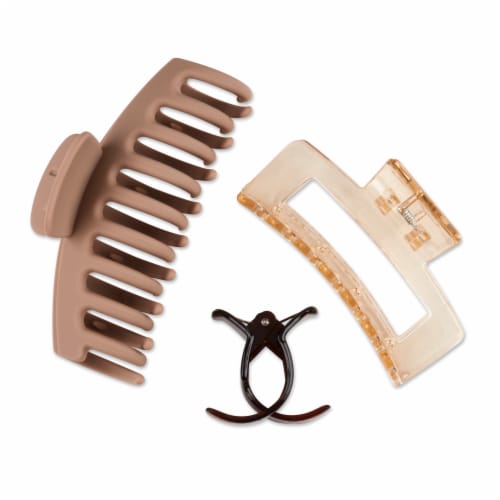 Scunci® Assorted Claw Hair Clips Perspective: top