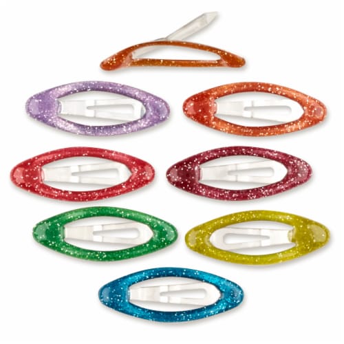 Scunci® No-Slip Grip® Oval Clippies Perspective: top