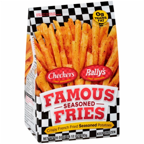 Checkers/Rally's Famous Seasoned Fries Perspective: top