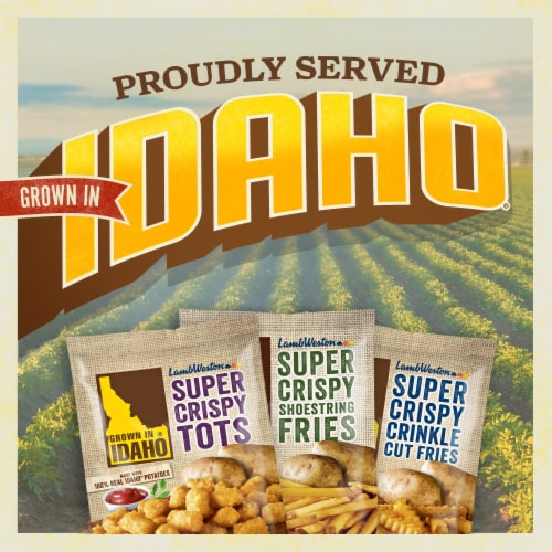 Grown in Idaho® Super Crispy Tots 28 oz Perspective: top