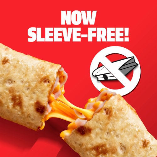 Hot Pockets® Hickory Ham & Cheddar Croissant Crust Frozen Sandwiches Perspective: top