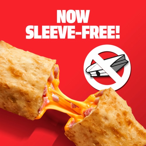Hot Pockets Hickory Ham and Cheddar Crispy Buttery Crust Frozen Snack Perspective: top