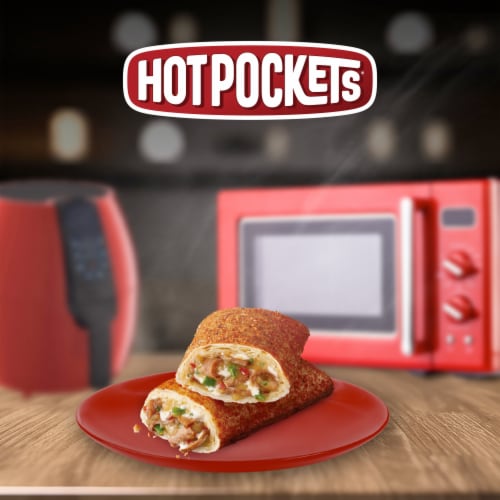 Hot Pockets Hot Ones™ Smokey Green Chili Cheesesteak Perspective: top