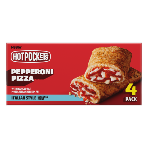 Hot Pockets® Pepperoni Pizza Sandwiches Perspective: top