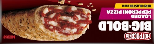Hot Pockets® Big & Bold Double Pepperoni Pizza Sandwiches Perspective: top