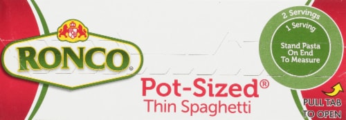 Ronco® Pot-Sized® Thin Spaghetti Perspective: top
