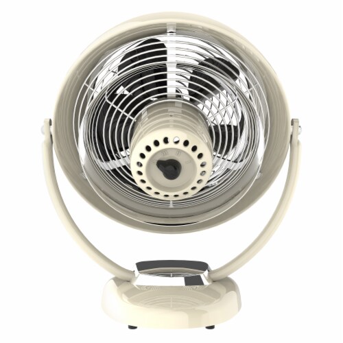 Vornado VFAN Sr. Vintage Air Circulator Fan - Vintage White Perspective: top