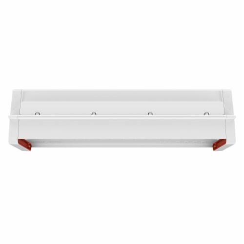 Sharper Image Portal Window Fan - Ice White Perspective: top