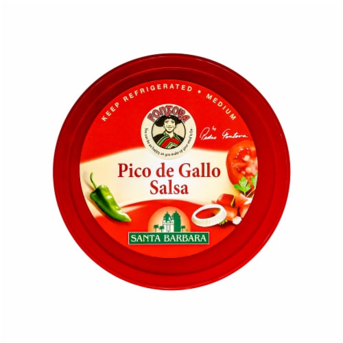 Fontova® Medium Pico de Gallo Salsa Perspective: top