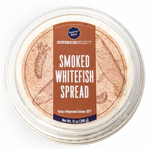 Superior Select Smoked Whitefish Spread Perspective: top
