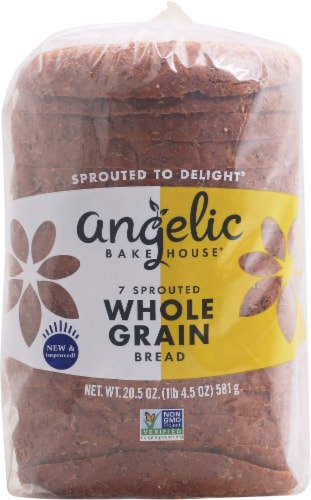 Angelic Bakehouse® 7 Sprouted Whole Grain Bread Perspective: top