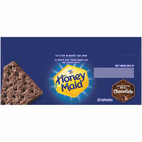 Honey Maid Chocolate Graham Crackers Perspective: top