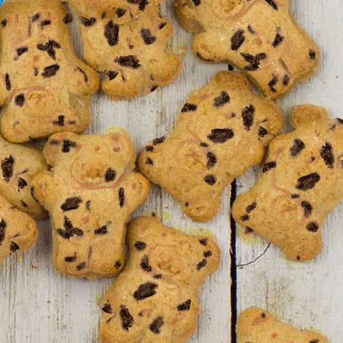 Teddy Grahams Chocolatey Chip Graham Snacks Perspective: top