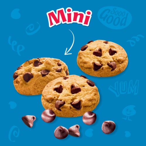 CHIPS AHOY! Mini Original Chocolate Chip Cookies Multipack Perspective: top