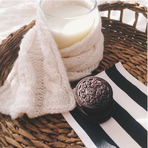 Oreo Chocolate Sandwich Cookies Perspective: top