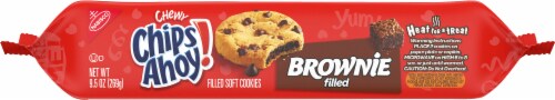 Chips Ahoy! Chewy Brownie Filled Soft Cookies Perspective: top